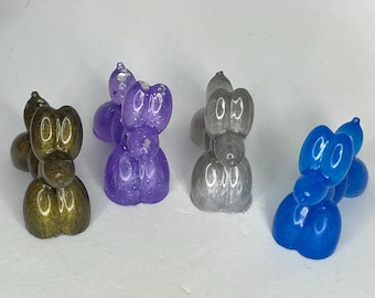 Small resin Balloon Dog figurines