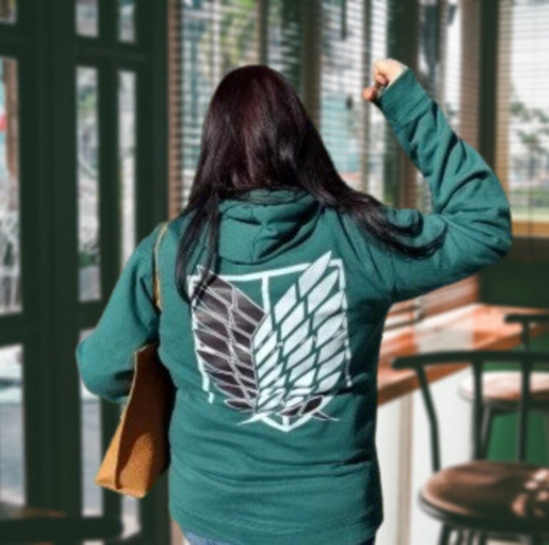Men's Hoodie Attack On Titan Scout Regiment Anime Fans Collaborative Content Creation Clothes Gray Price In UAE | Amazon UAE - Foto 3