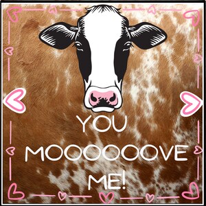 You Moooove Me! PNG