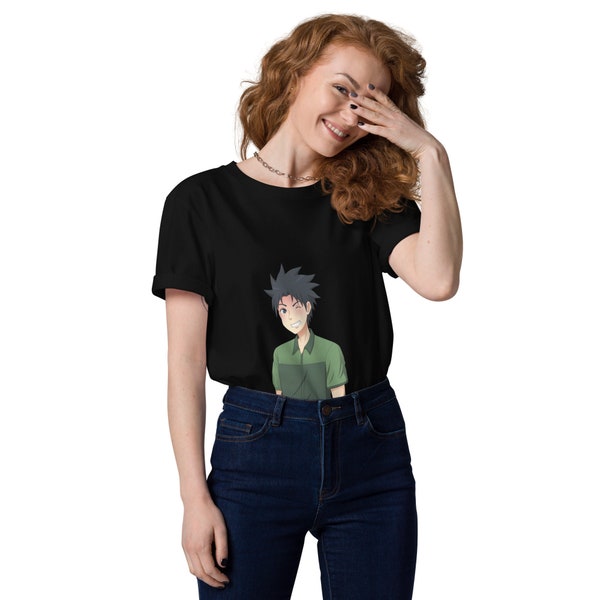 Unisex organic cotton t-shirt Smk Nw Anjani Anime Character