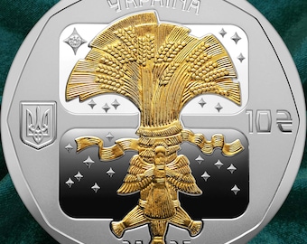 Silver coin "The Spirit of Christmas" • Дух Різдва / 10 hryvnas / 2025