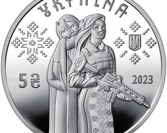 Defenders • Ukrainian coin in souvenir packaging / 5 hryvnas / Souvenir coin of the National Bank of Ukraine / Limited Edition
