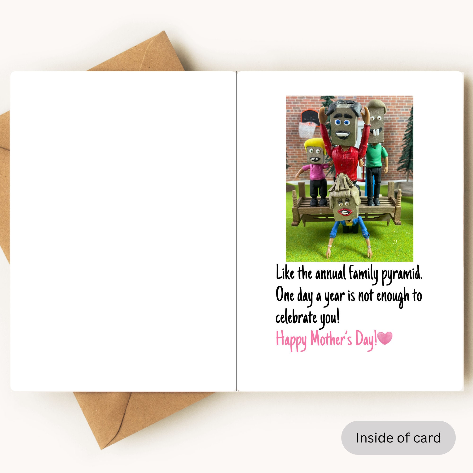 Printable Happy Mother's Day Card Funny Silly Greeting Card Wife Mom ...