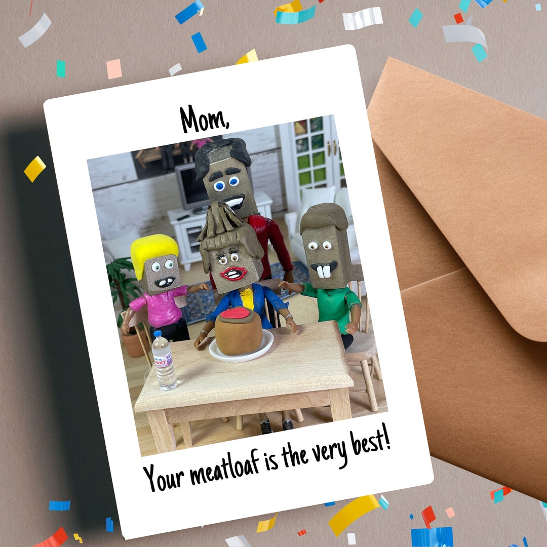 Printable Happy Mother's Day Card Funny Silly Greeting Card Wife Mom Digital Download Mothers ...