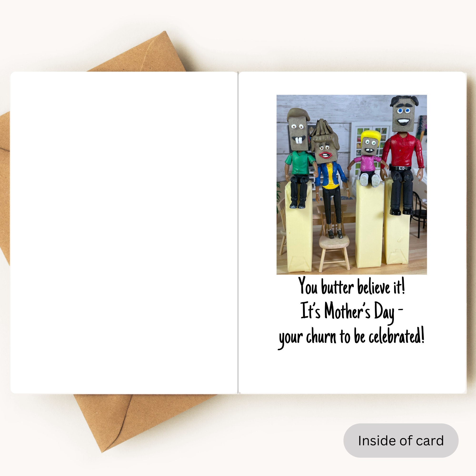 Printable Happy Mother's Day Card Funny Silly Greeting Card Wife Mom Digital Download Mothers ...