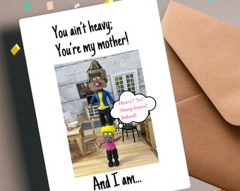 Printable Happy Mother's Day Card Funny Silly Greeting Card Wife Mom ...