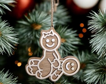 Dirty Christmas Ornament Sex Themed Xmas Decorations Naughty Gingerbread Christmas Bauble Decoration Dirty Secret Santa Gift Gag Rude Gifts
