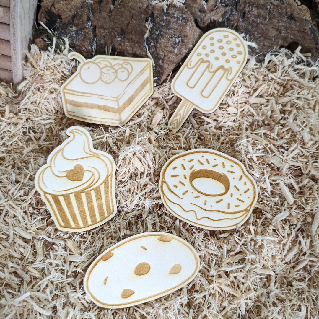 Hamster Chews Sweets Themed Hamster Cage Accessories Wooden Boredom ...