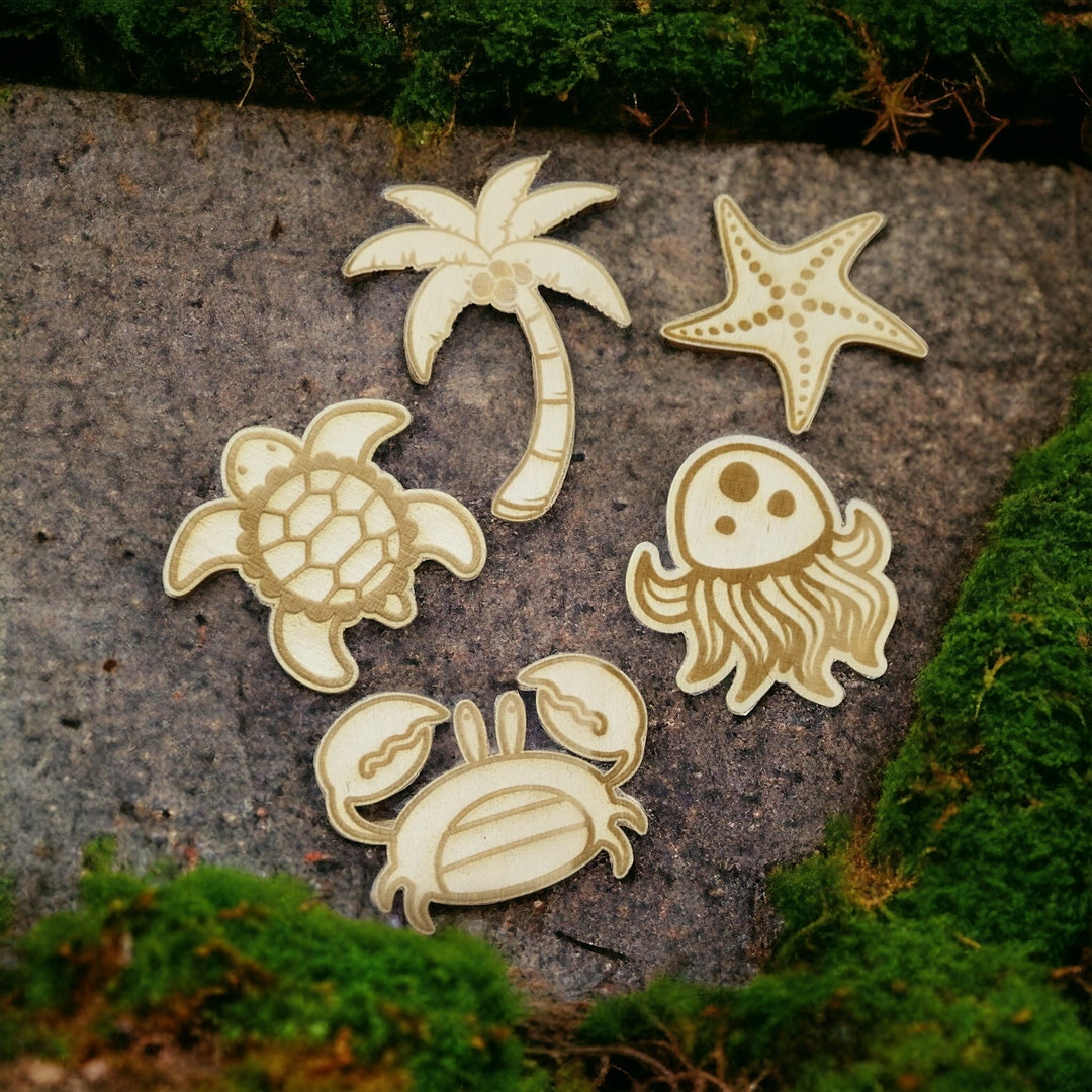 Picture of Hamster Chews Under the Sea Themed Hamster Cage Accessories Wooden ...