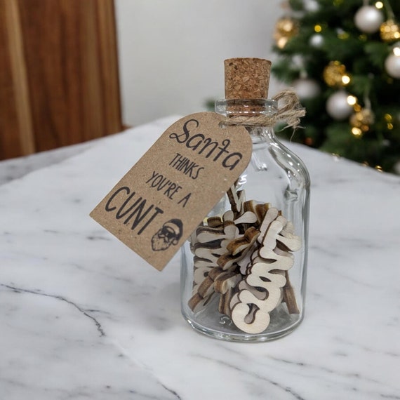 Novelty Christmas Gift For Dad – Silver Train Theme, Secret Santa Stocking Filler