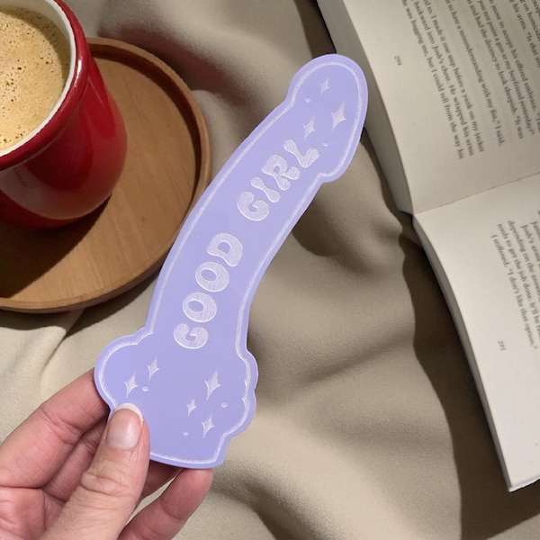 Good Girl Bookmark Naughty Penis Bookmark Spicy Book Gift For Her Secret Santa Themed Book Gift Smut Christmas Gift