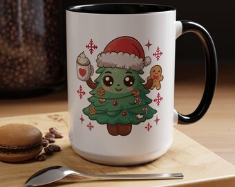 Christmas Tree Mug – Festive Holiday Coffee Cup (11oz 15oz)