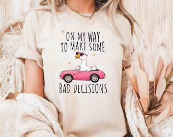 Silly Goose Sarcastic T-Shirt – Quirky Humor Graphic Tee