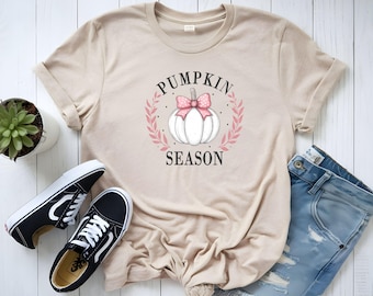 T-shirt graphique Pumpkin Season - Jolie chemise d'automne