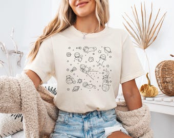宇宙猫Tシャツ、レトロな猫好きへのギフト