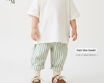 Oversized Cotton T-shirt for Toddler Boy Gift For Toddler Clothes Cool Clothes For Boys
