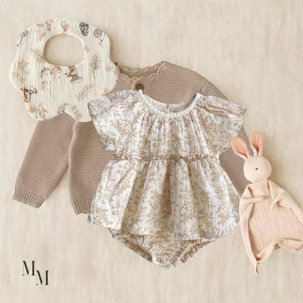 Baby Girl Gift Set Baby Shower Gift Bundle For Girls Pure Cotton Baby Gifts And Accessories For Newborn Baby Gift Ideas Organic Baby Clothes