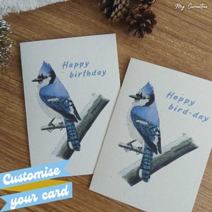 Happy bird-day | Happy birthday, Blue jay