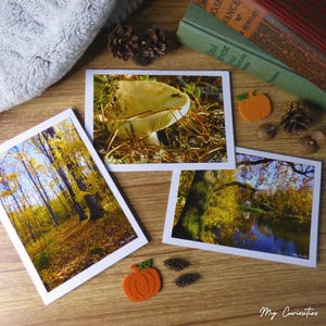 Automne, Cartes de vœux d'automne