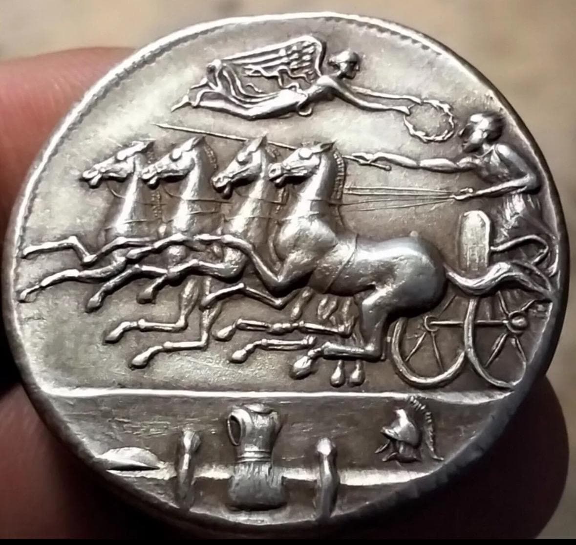 31005 ホビー シチリア島のシラキュース ティモレオン ルール 343BC 古代ギリシャのコイン ZEUS HORSE NGC