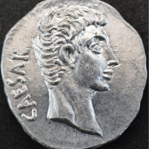 Augustus denarius - Etsy 日本