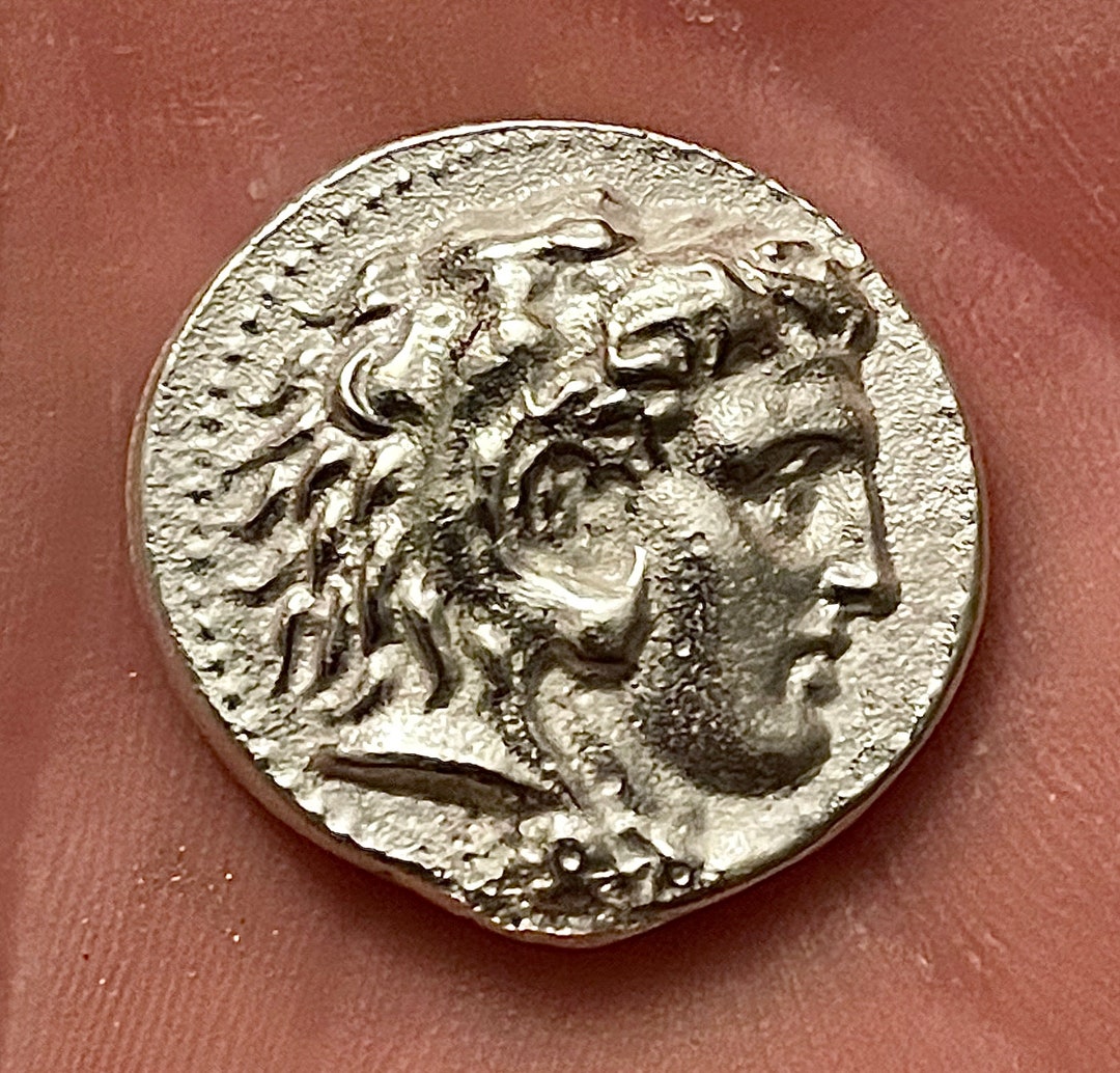 Alexander The Great III AR Sterling Tetradrachm Ancient Greek Coin Alexander The Great III AR Sterling Tetradrachm Ancient Greek Coin