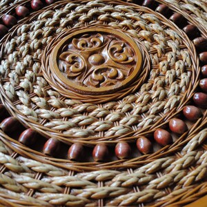 Etsy rattan coffee table deals