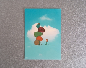 Impression décorative, illustration, impression pour la décoration, illustration de ciel