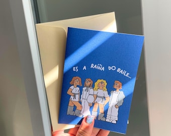 Carte postale ABBA, carte postale Britney Spears, carte d'anniversaire, carte de vœux