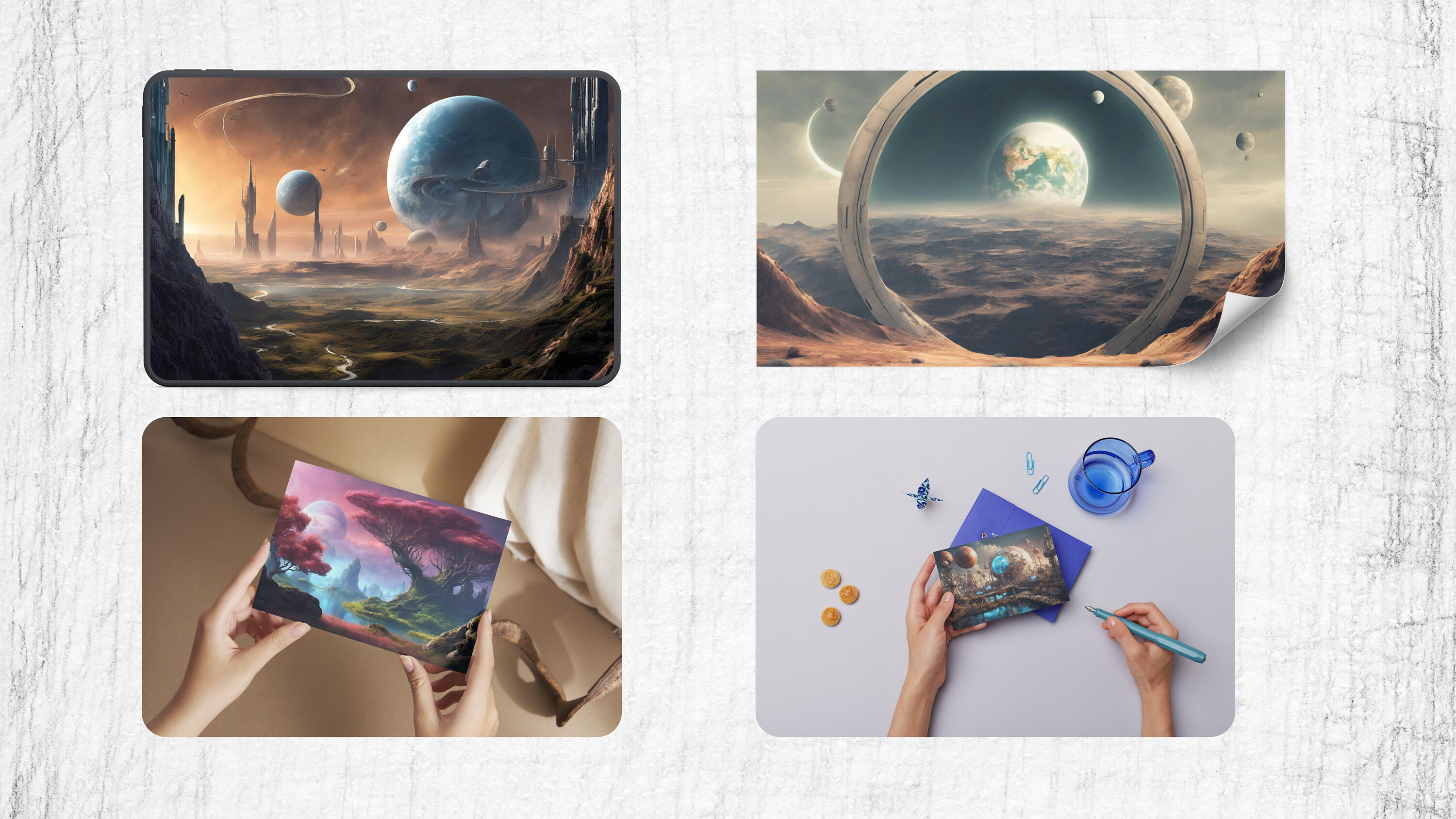 20 Sci Fi World Design Bundle, Wallpapers, Sci Fi Backgrounds, Sci Fi ...