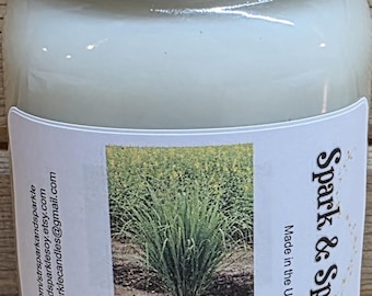 Lemongrass Candles and Wax Melts 100% soy wax