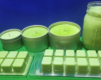 Irish Spring Candles and Wax Melts 100% soy wax