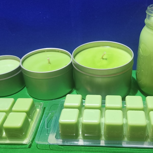 Irish Spring Candles and Wax Melts 100% soy wax