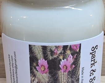Cactus Flower Candles and Wax Melts 100% soy wax