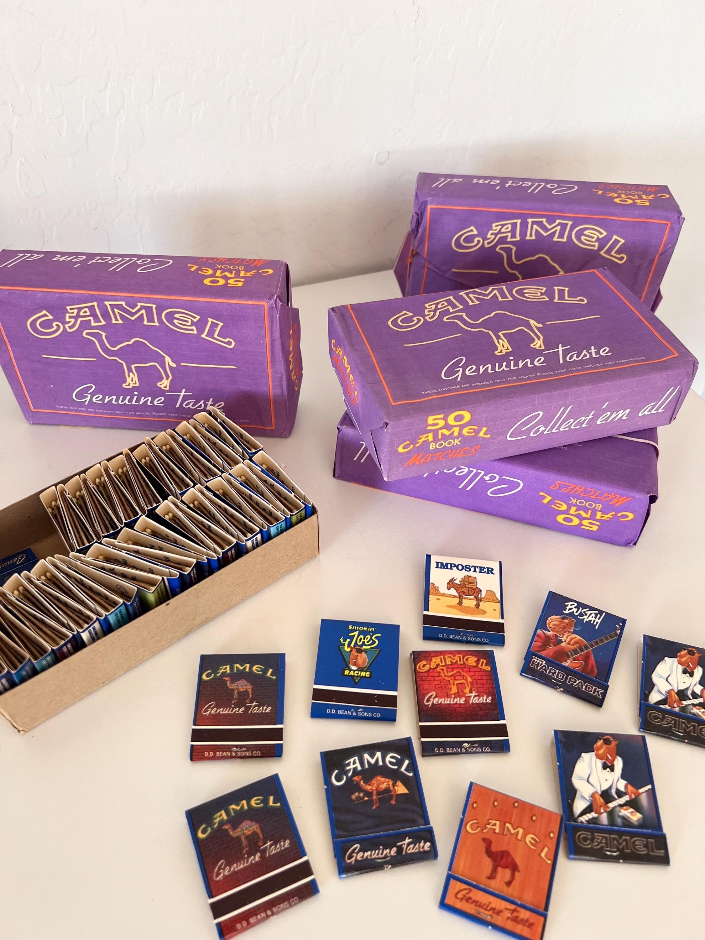 Vintage Box of 50 Original Camel Matches Collectable Matchbooks