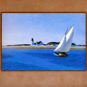 The Long Leg by Edward Hopper Canvas Print, Edward Hopper Artwork, The Long Leg Artwork by Edward Hopper , Edward Hopper Realist Work Art