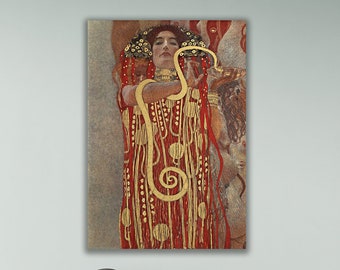 グスタフ・クリムト、ヒュギエイア（医学の詳細）1900年、リネン