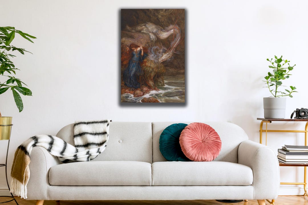 Andromeda Poster | Arthur Rackham Illustration – Mythological Fantasy ...