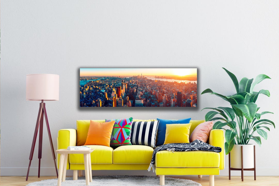 New York City Poster – Iconic NYC Skyline Wall Art | Modern Urban Home ...