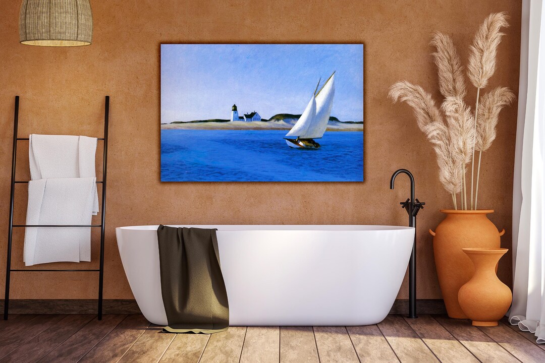 Edward Hopper the Long Leg Canvas Print, Realist Artwork Etsy