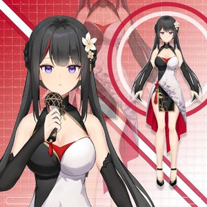 Girl Live2d Vtuber Model for Commercial use | Premade Vtuber Model | Live2D Model | Fully Rigged | Ready to use