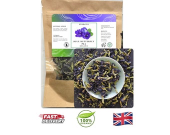 Butterfly Pea Flower | Tea | Clitoria Ternatea | 5g to 500g