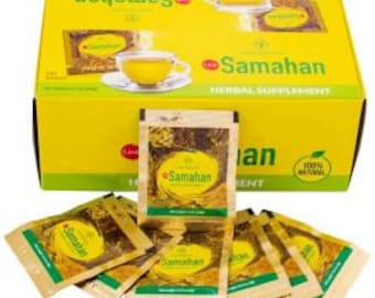 SAMAHAN Natural Drink Herbal Tea | Link Samahan Samahan Tea | Ceylon Tea Ayuravedic tea Organic tea | Ayurvedic Samahin