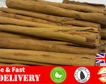 Pure Organic Ceylon Cinnamon Sticks, True Cinnamon not Cassia, 50g, 100g, 200g Packs Free Shipping, Cinnamon Spice For Cooking and Tea