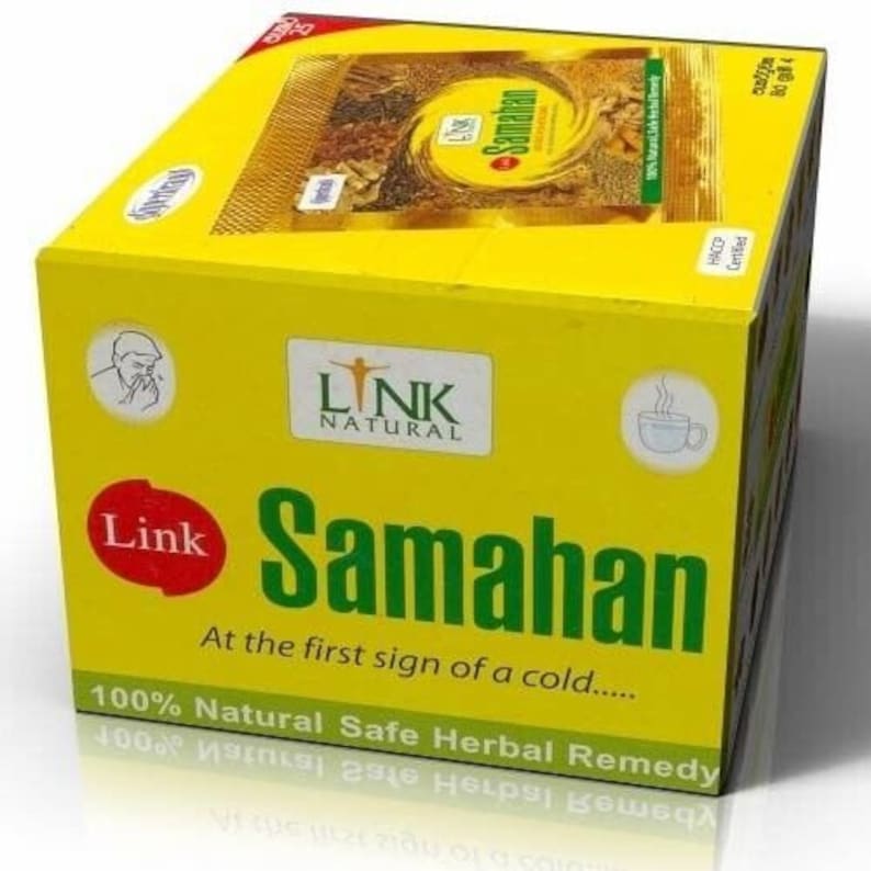 Link Samahan Instant Ayurveda Herbal Tea Sachets Cough & Cold UK SELLER ...