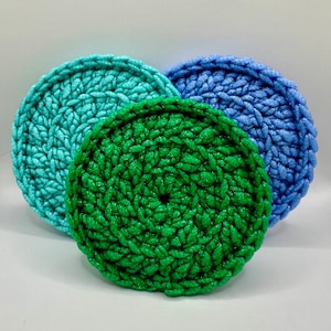 Crocheted Dish Scrubbies 3 Pack