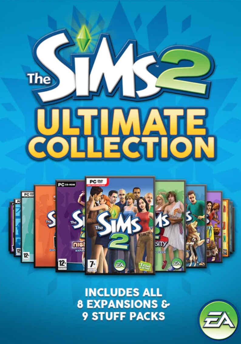 The Sims 2 Ultimate Collection ALL Dic Expansions Stuff Etsy Australia