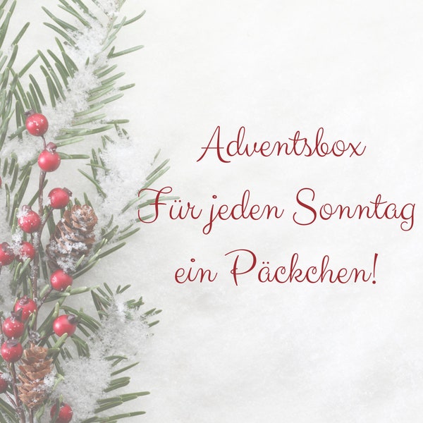 VORBESTELLUNG Adventsbox