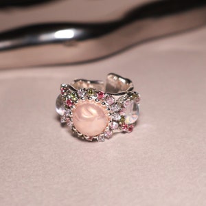 Studded Crown Ring