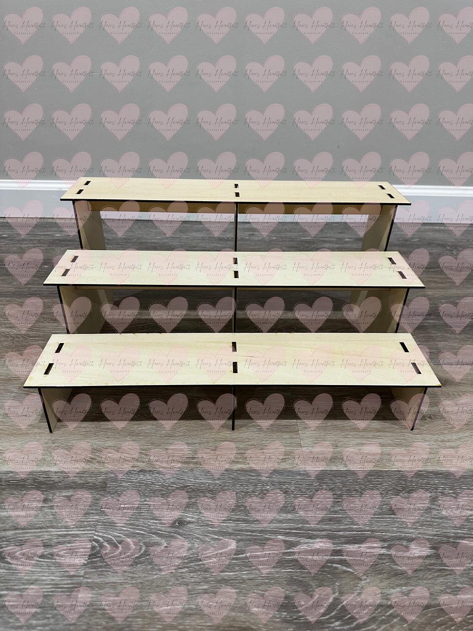 Modular 3-tier Wooden Display Stands - Etsy